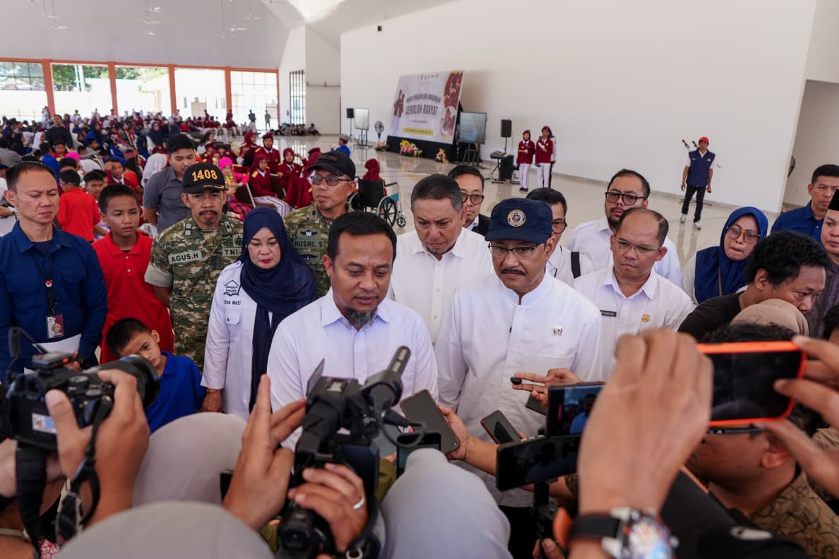 Dampingi Mensos, Gubernur Sulsel Optimistis Sekolah Rakyat Cetak Generasi Berakhlak dan Berdaya Saing