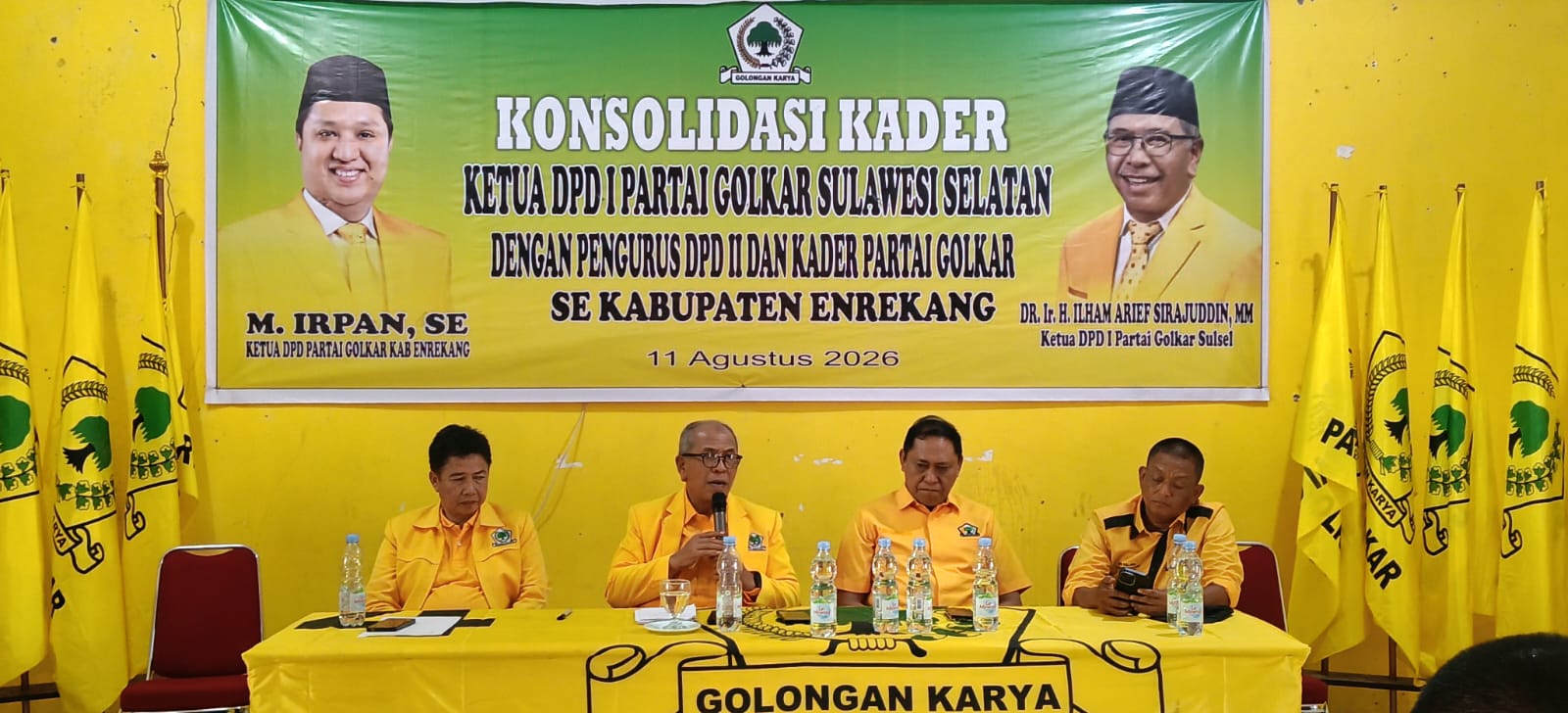 Golkar Enrekang: Kembalinya IAS Jadi Berkah, Kekuatan Politik Makin Pede