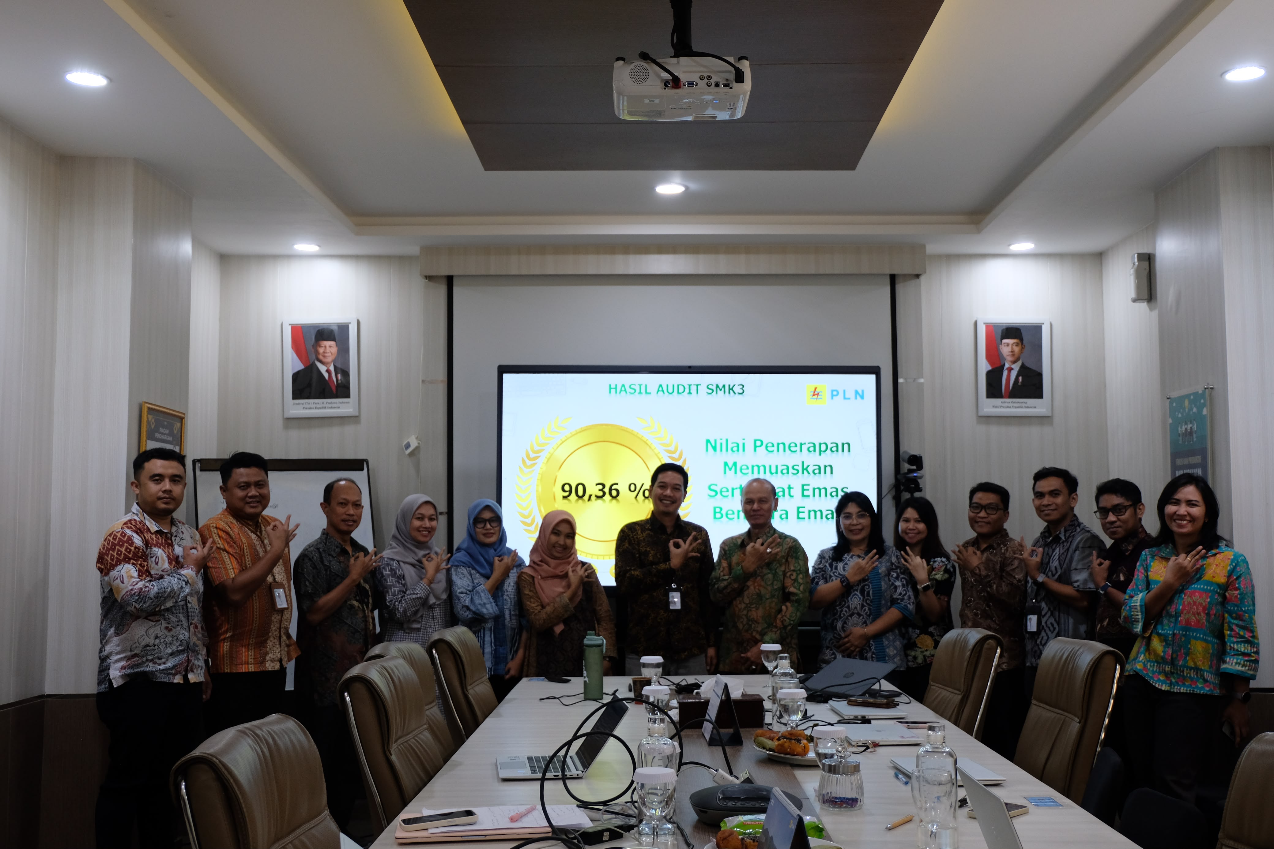 Raih 90,36%, PLN UIP Sulawesi Kantongi Predikat Memuaskan dalam Audit Sertifikasi SMK3