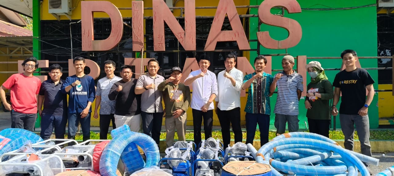 Hadapi Kekeringan, Enrekang Terima 12 Pompa Air dari Gubernur Sulsel dan La Tinro