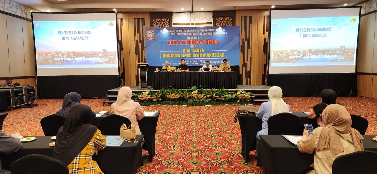 Pengawasan Pemerintahan Daerah 2026 Angkatan VII Bahas Pengelolaan Drainase Kota Makassar, HM Yahya Pastikan Semua Berjalan Sesuai Rencana Pemerintah 