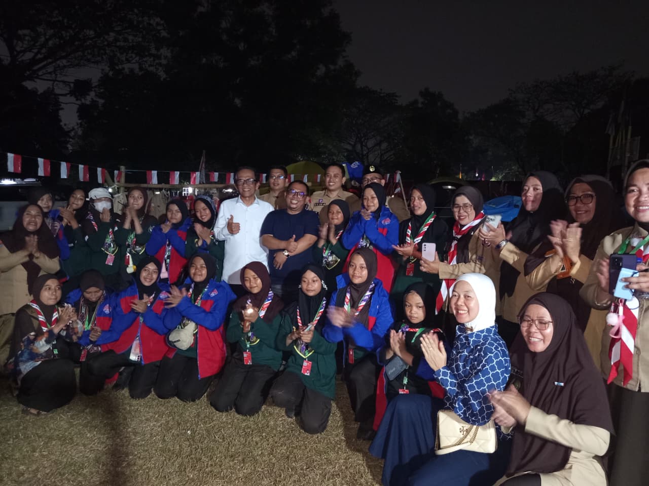 Bawa Ransum dan Semangat, La Tinro La Tunrung Sambangi Peserta Jamnas Enrekang