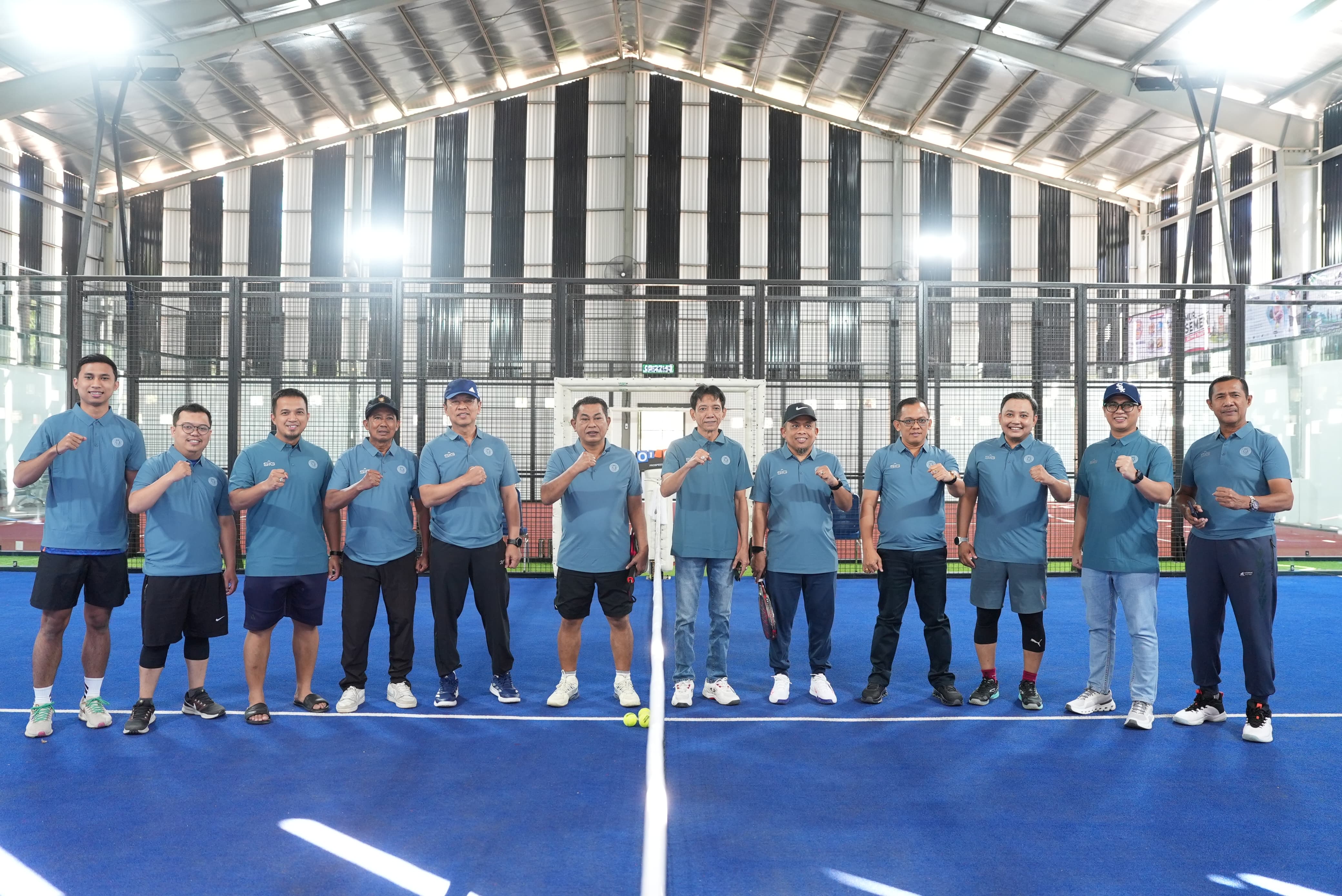 Semen Tonasa dan Forkopimda Pangkep Perkuat Sinergi Lewat Olahraga Padel