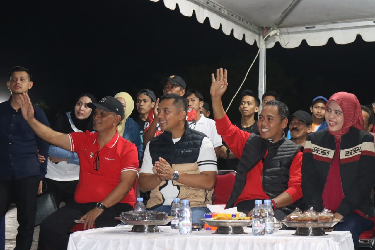 Wajo Gelar Malam Lomba Lampion, Dilepas Bupati Andi Rosman