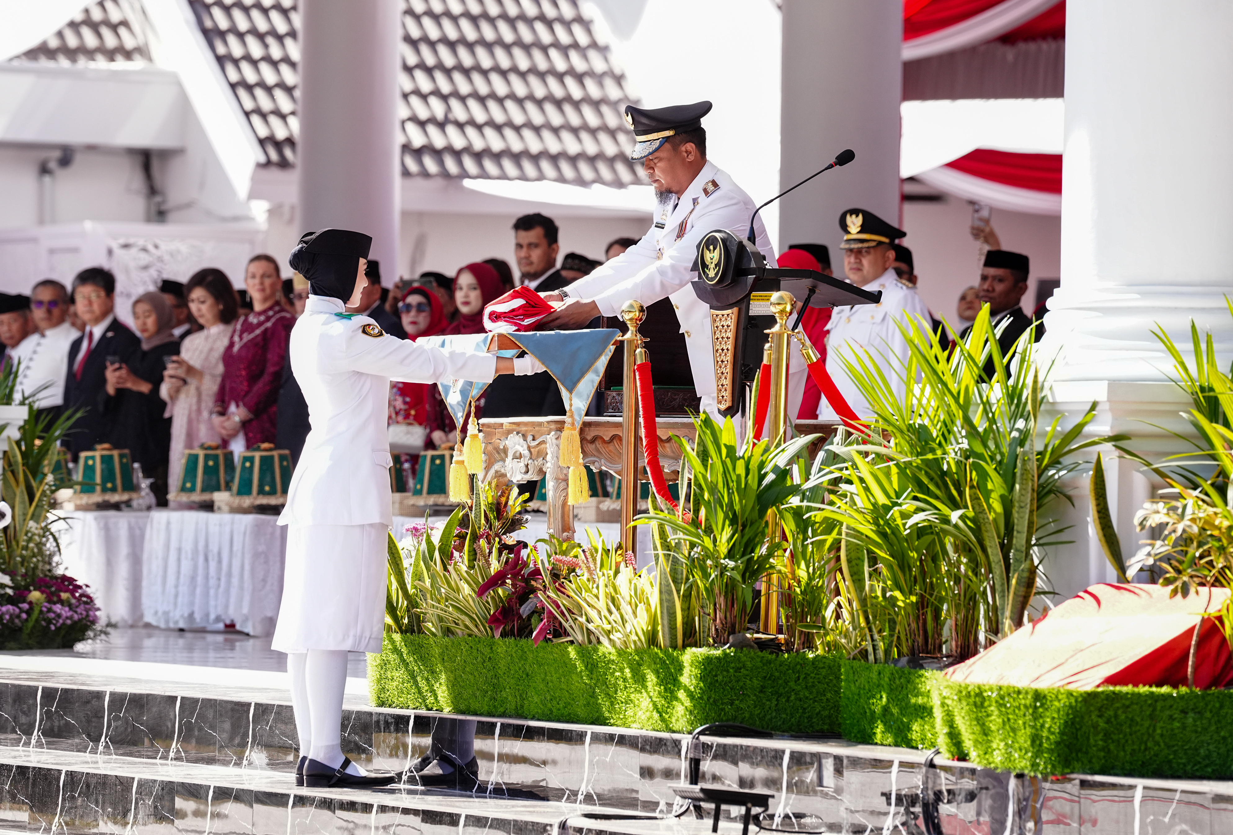 HUT ke-81 RI, Gubernur Andi Sudirman Gaungkan Kedaulatan Pangan Menuju Indonesia Emas 2045