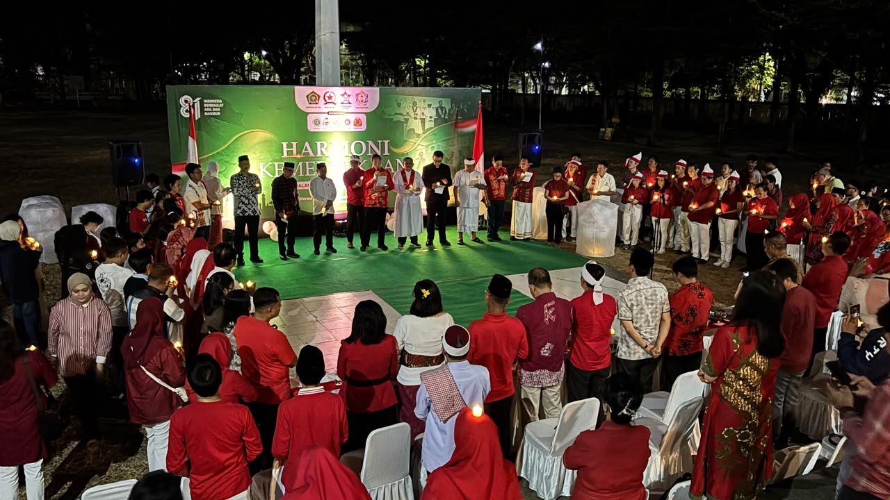 Harmoni Kemerdekaan, Lintas Agama di Makassar Satukan Doa untuk Indonesia