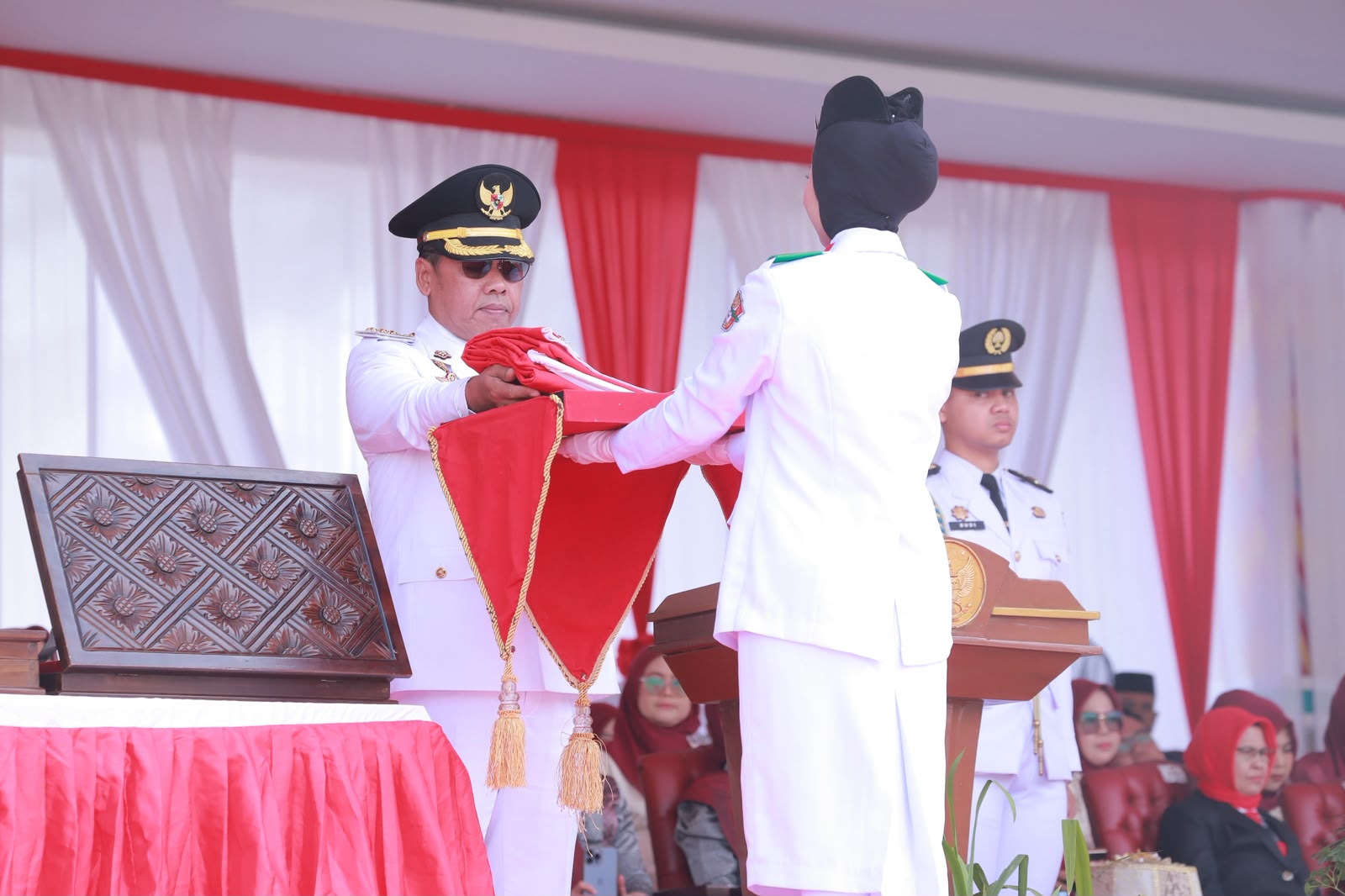 Bupati Wajo Andi Rosman Pimpin Upacara HUT ke-81 Kemerdekaan RI di Lapangan Merdeka Sengkang