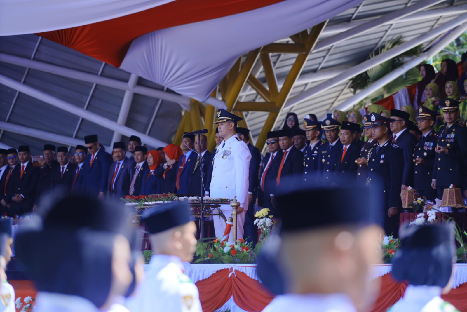 Irup HUT ke-81 RI, Bupati MYL Ajak Warga Jaga Persatuan