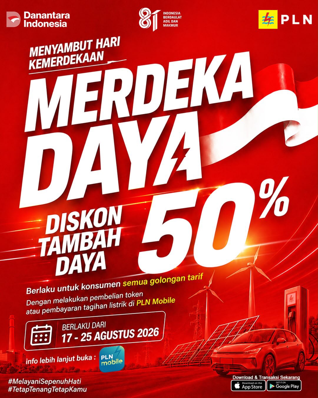 IMG-20260818-WA0025 Merdeka Daya, PLN UID Sulselrabar Ajak Masyarakat Manfaatkan Diskon 50 Persen Tambah Daya