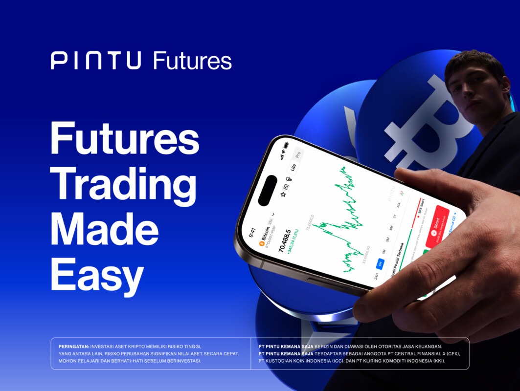 PINTU Luncurkan Pintu Futures Lite, Perluas Adopsi Trading Derivatif Crypto di Indonesia