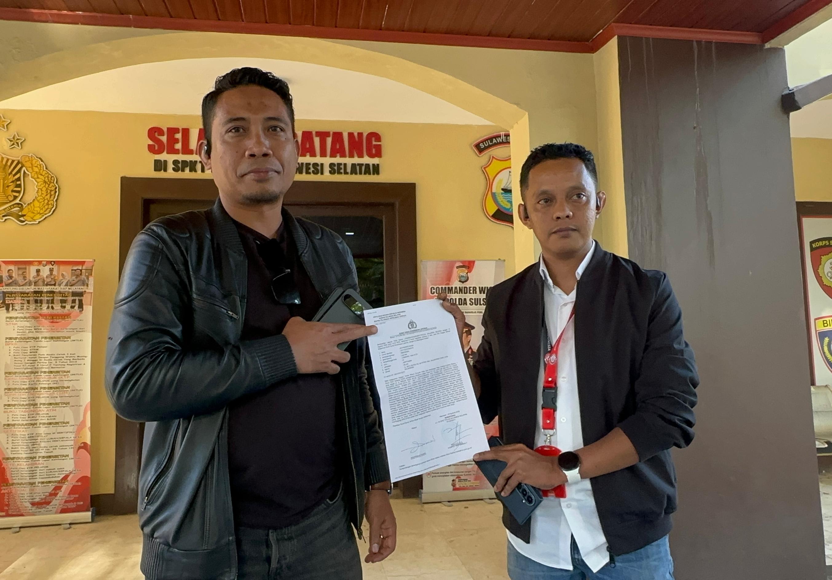 Ombas Laporkan Pansus Hak Angket DPRD Gowa ke Polda Sulsel