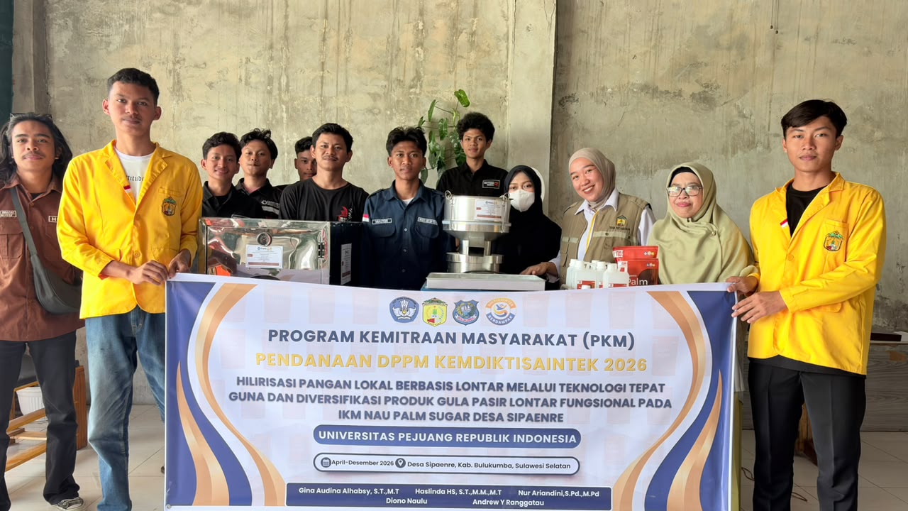PKM BIMA Dorong IKM Nau Palm Sugar Kembangkan Gula Lontar Berbasis Teknologi Tepat Guna