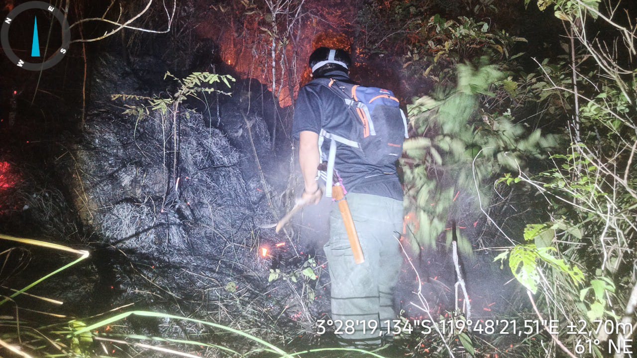 Kebakaran Melanda Sejumlah Wilayah di Sulsel, Gubernur Andi Sudirman Ajak Warga Tingkatkan Kewaspadaan