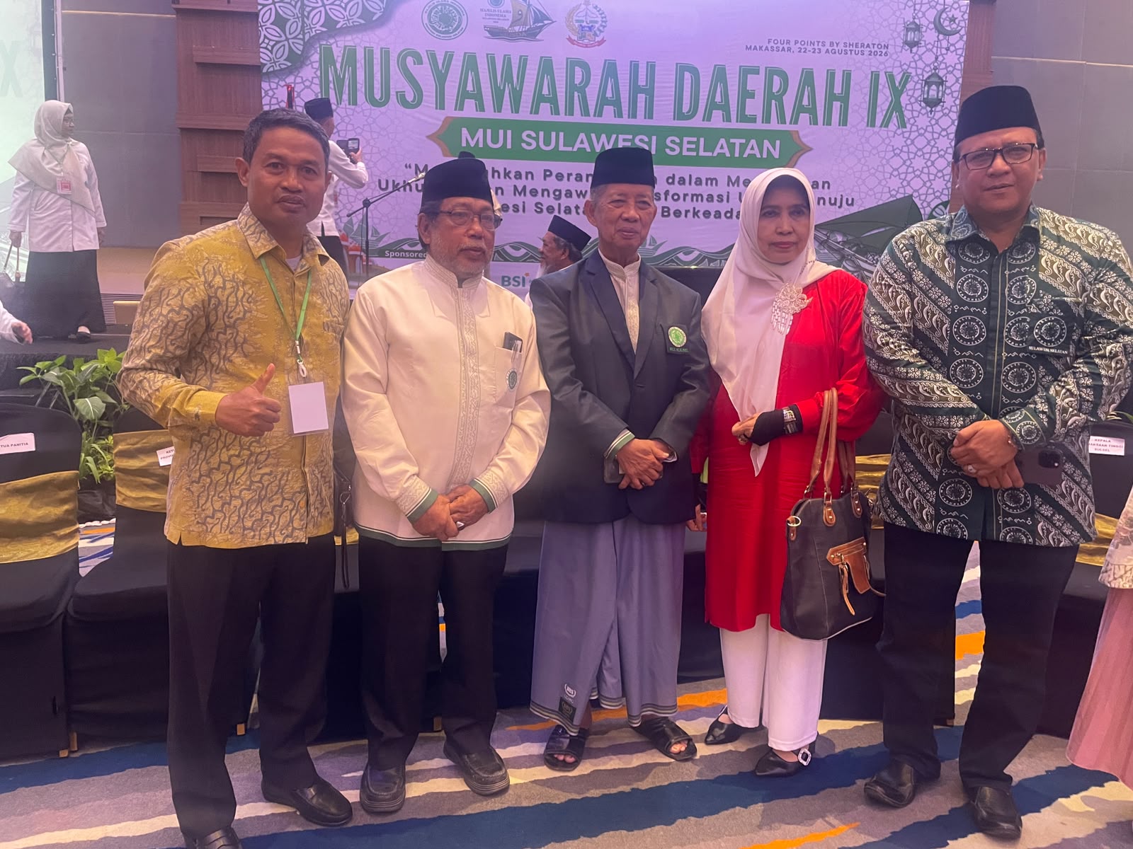 KH Najamuddin Kembali Pimpin MUI Sulsel Periode 2026-2031, Tim Formatur Sepakat Aklamasi