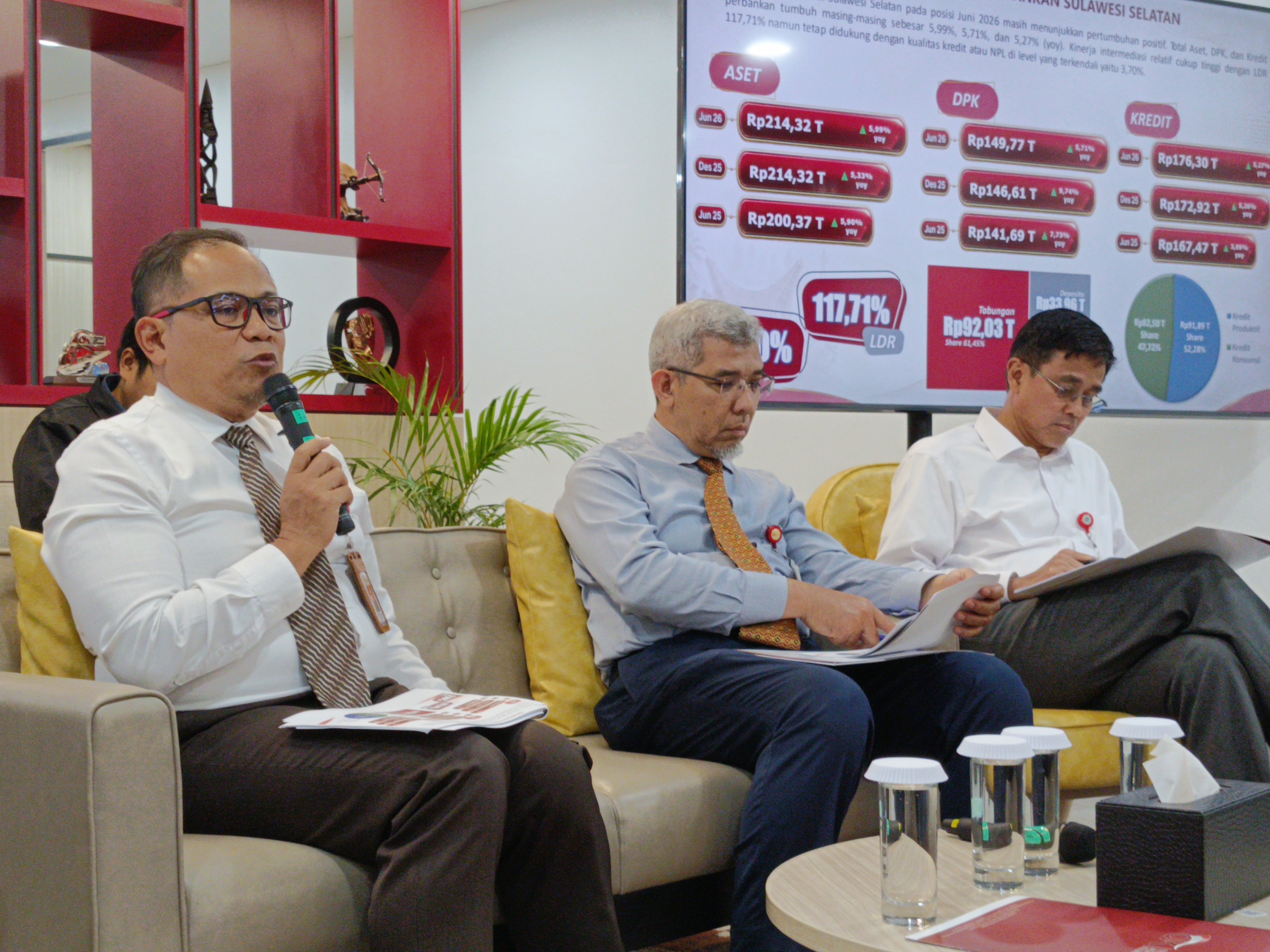 Kredit Perbankan Sulsel Tumbuh 5,27%, Dominan ke Sektor Produktif