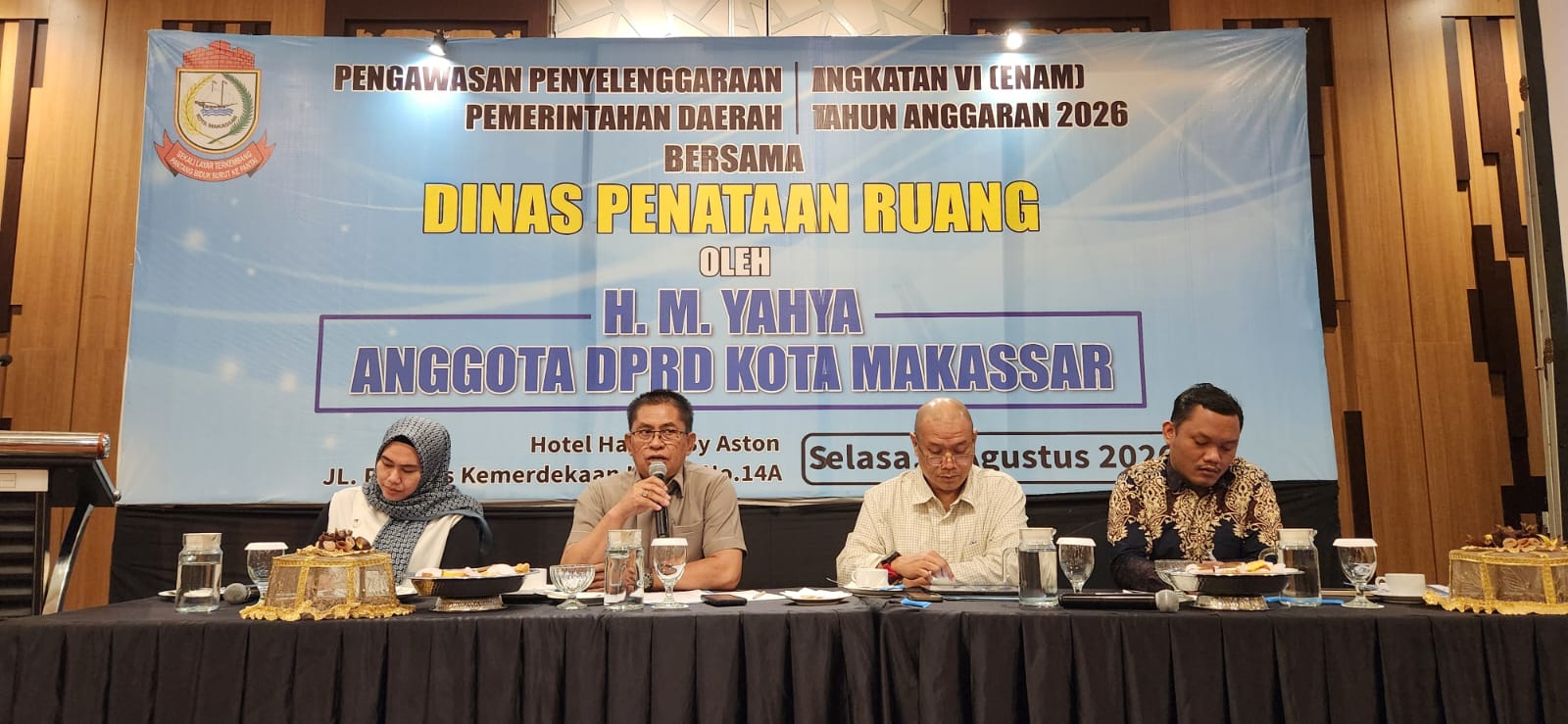 HM Yahya Dorong Pengawasan Pemanfaatan Ruang Berbasis Kolaborasi di Makassar