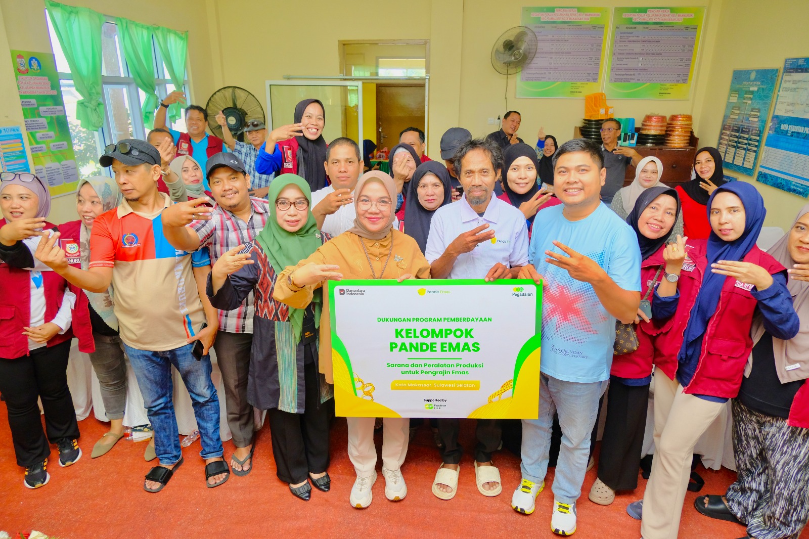 PT Pegadaian Kanwil VI SulSelBarRa Maluku Luncurkan Program PANDE EMAS untuk Perkuat Pemberdayaan Masyarakat