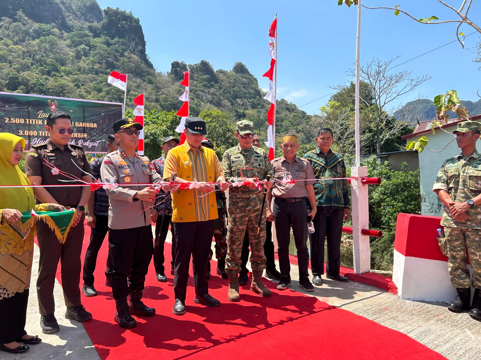 Jembatan Garuda Jennae Diresmikan