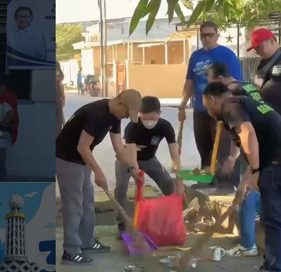 Kerja Bakti di Gunung Sari, Dinkes Makassar Dorong Budaya Hidup Bersih dan Sehat
