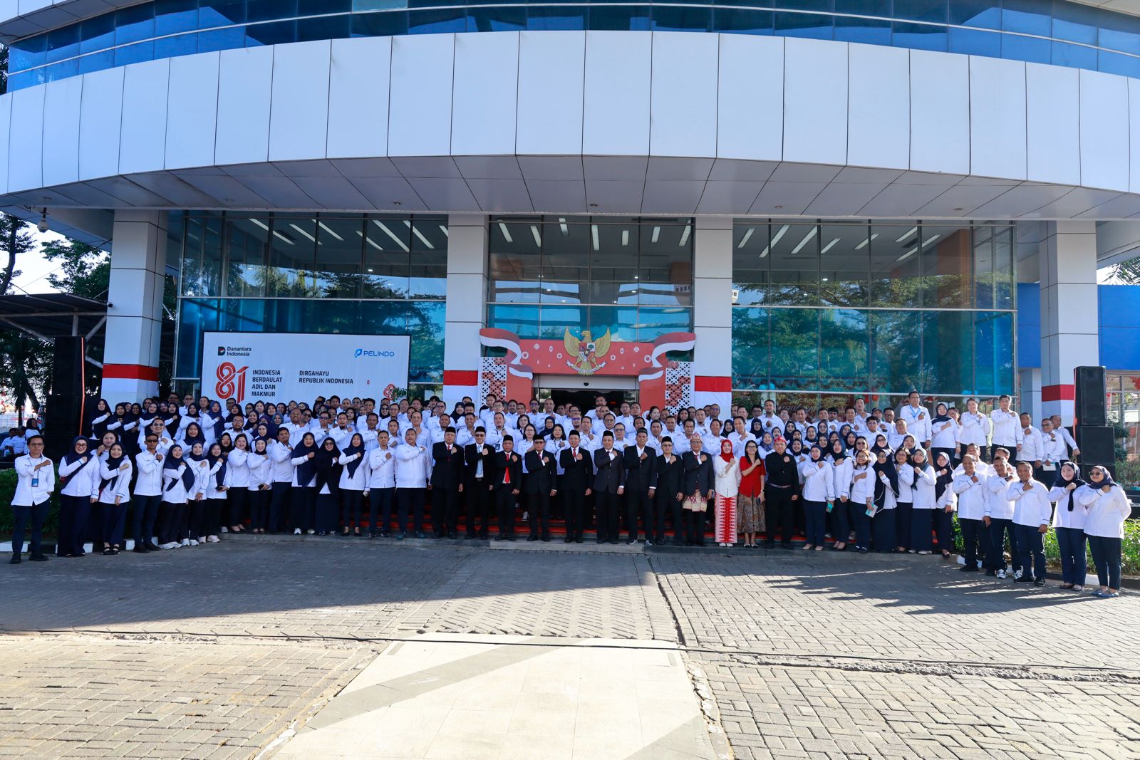 Semangat HUT RI ke-81, Pelindo Teguhkan Kedaulatan Maritim