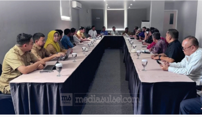 Kadis Pertanahan Makassar Hadiri Rakor Bersama Jusuf Kalla